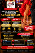 4 Week Bachata Series- Beginner Level